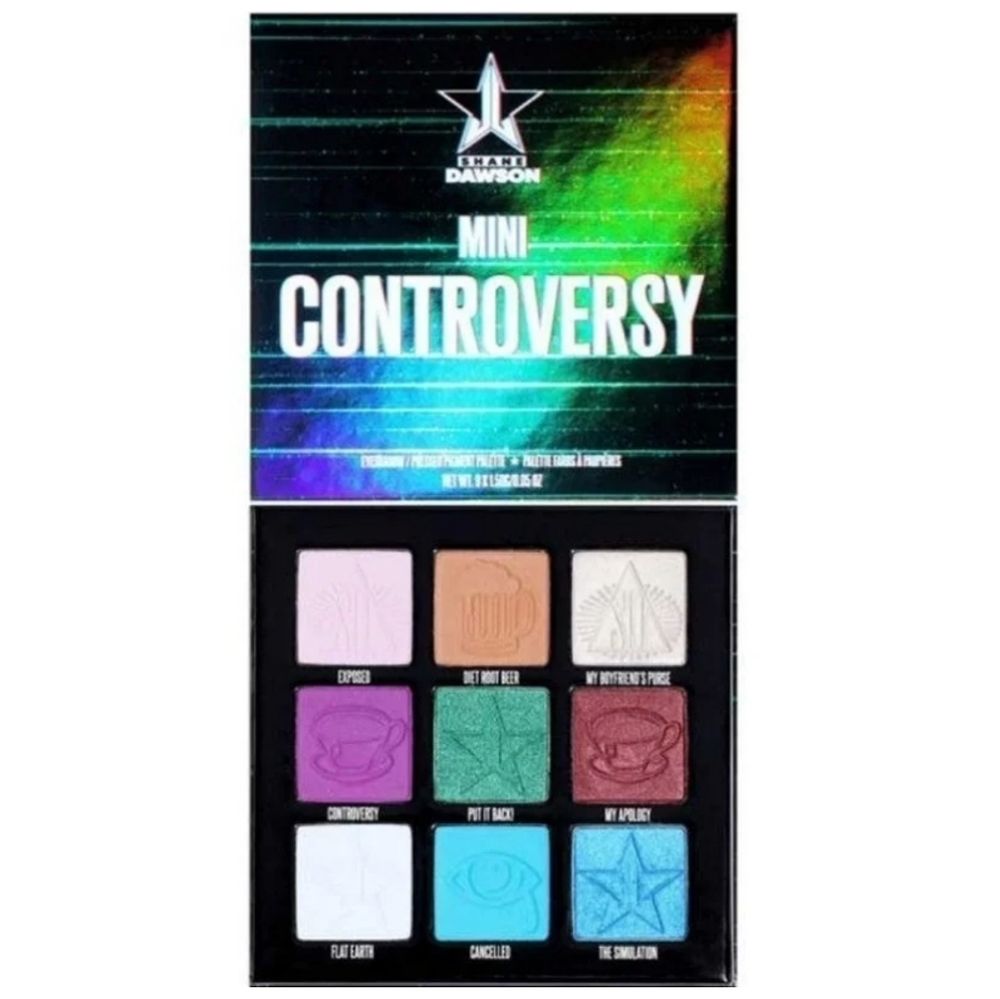 NWT Jeffree star mini controversy eyeshadow pallet